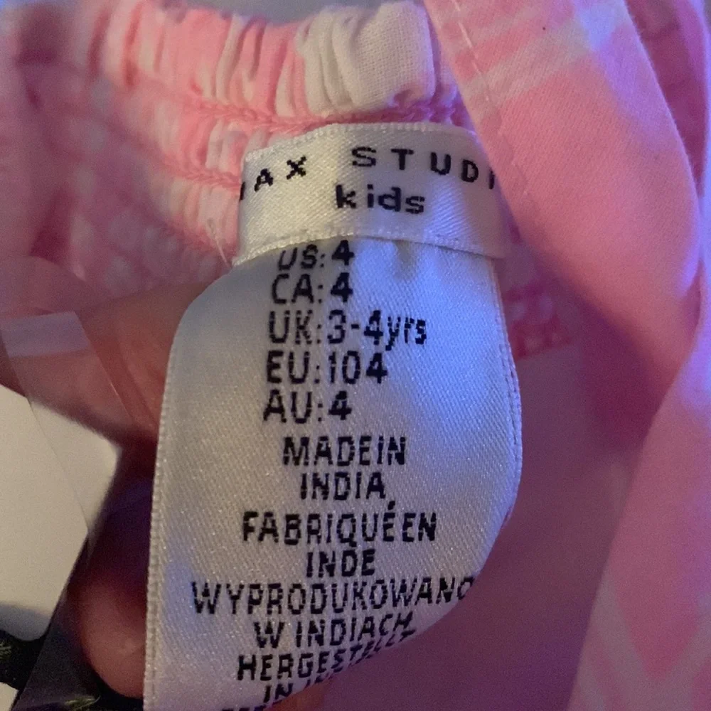 Max studio kids sundress nwt
